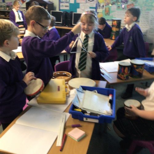 Year 4 Creating their own music